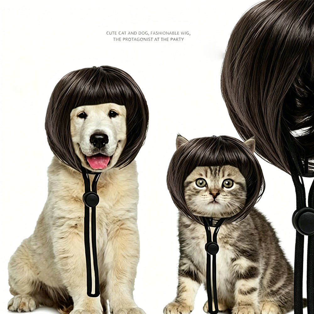 Pet-themed bangs wigs suitable for parties