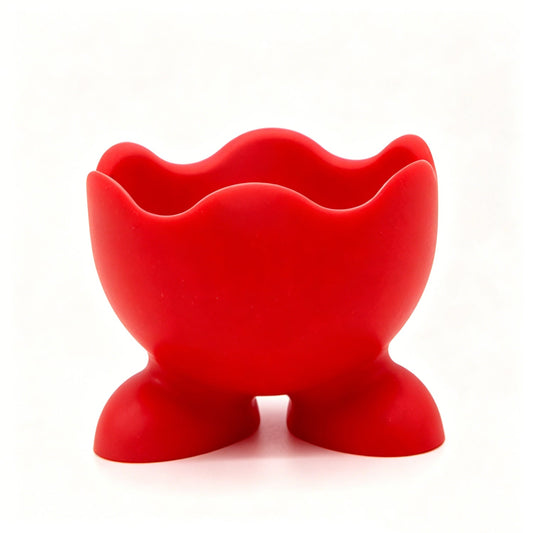 Silicone powder puff storage holder