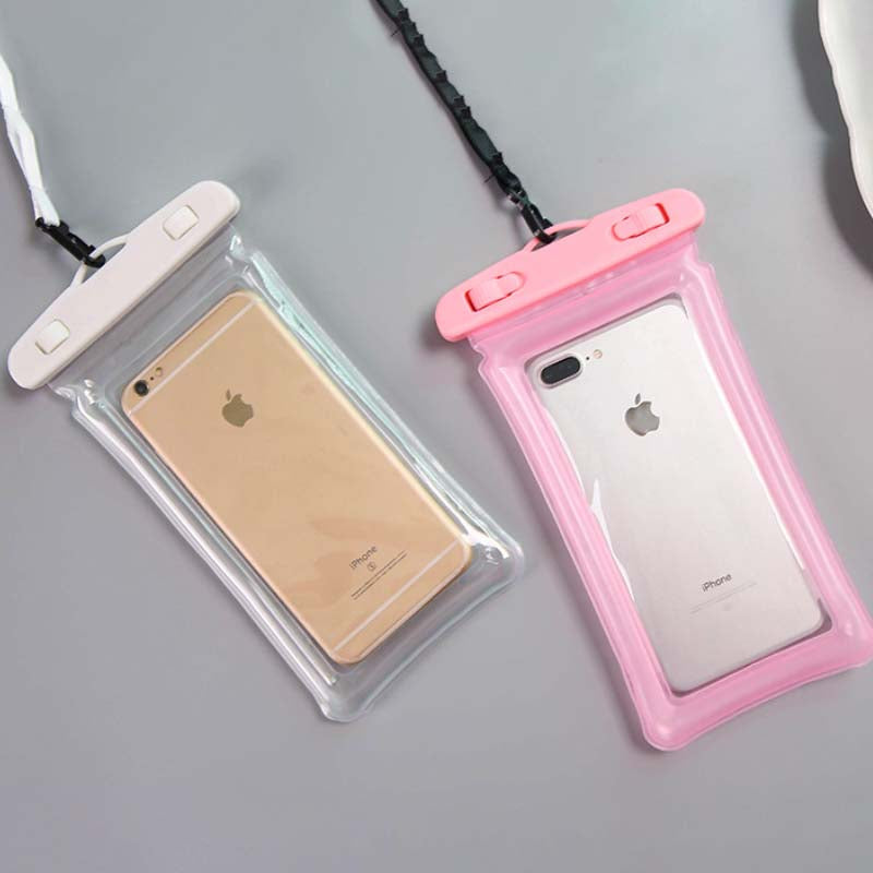 Waterproof phone pouch, touchscreen compatible, suitable for swimming, beach, and other occasions (many styles to choose from)