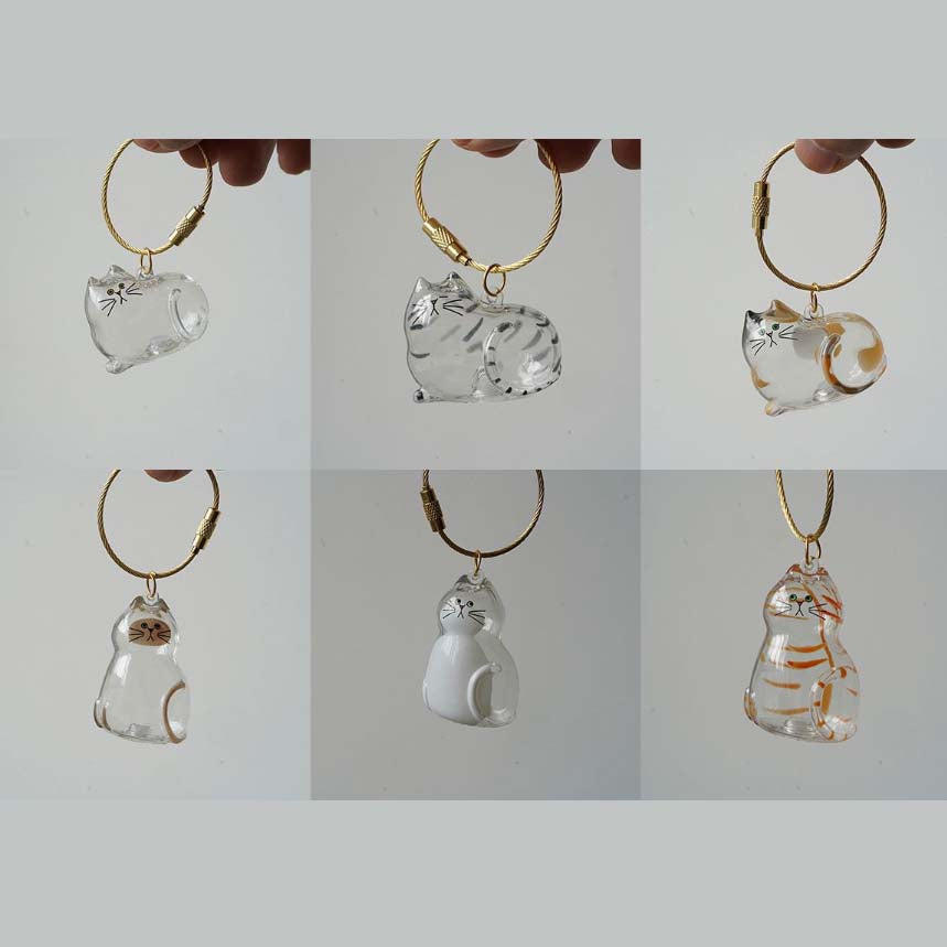 Cat Hair Storage Bottle,Keychain for Collecting Cat and Dog Hair, Cute Pet Memorial Gifts