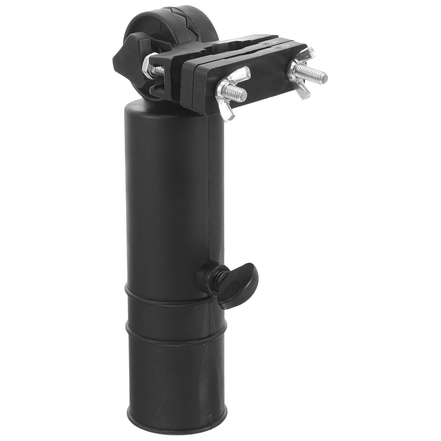 Ergonomic Golf Cart Umbrella Stand Adjustable Clip Holder for Golf Umbrellas