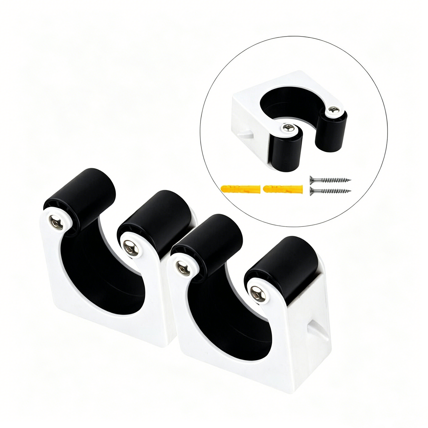 Simple Wall-Mounted Hook for Mountain Bikes