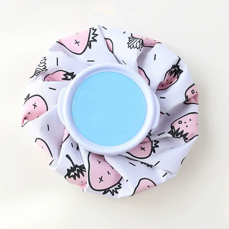 Cartoon Fabric Foldable Ice Pack Hot & Cold Therapy Bag