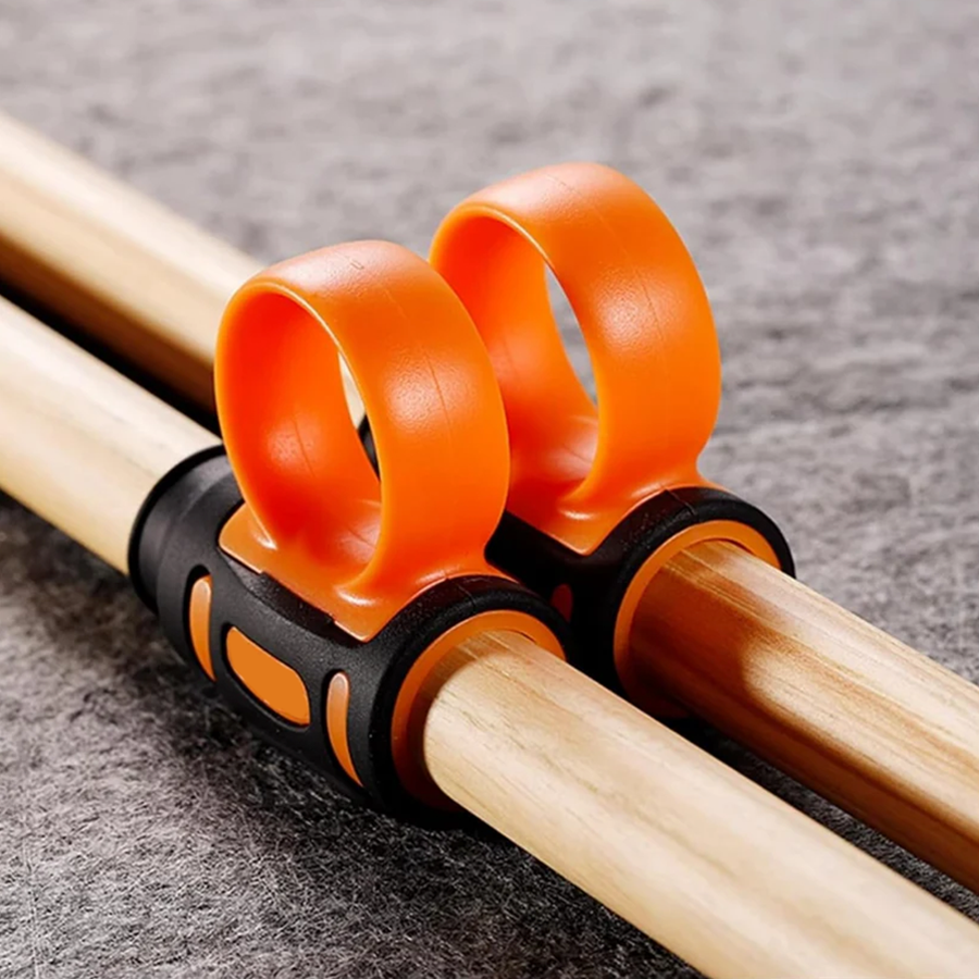 Silicone drumstick rotation controller auxiliary