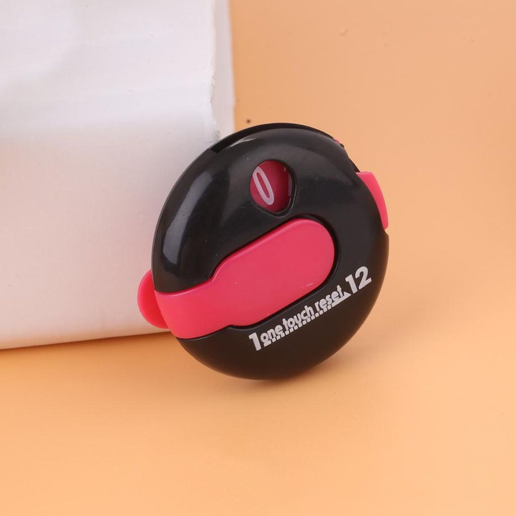Mini golf scorer glove clip, golf shot counter, putting glove counter