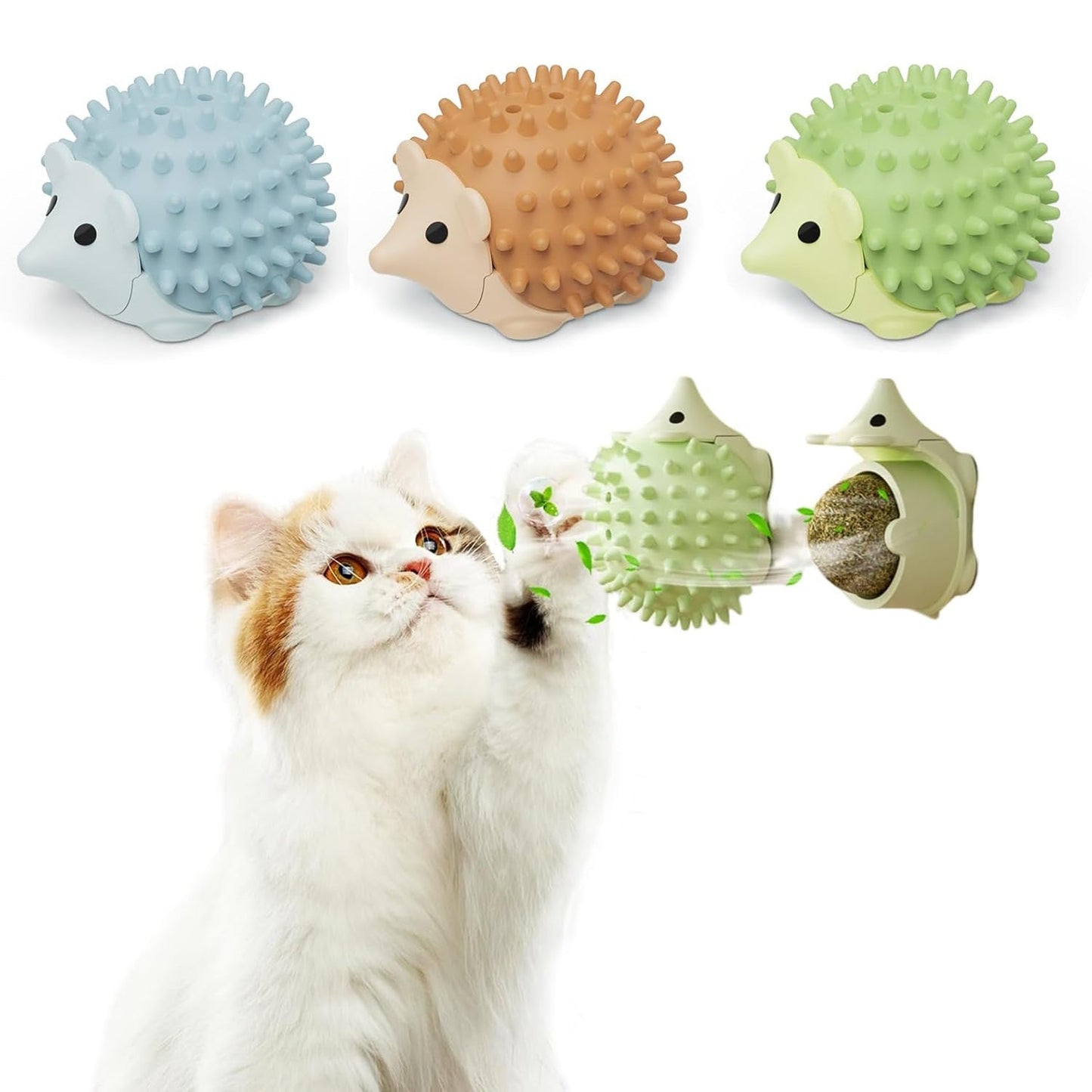 Lickable Hedgehog Catnip Toy