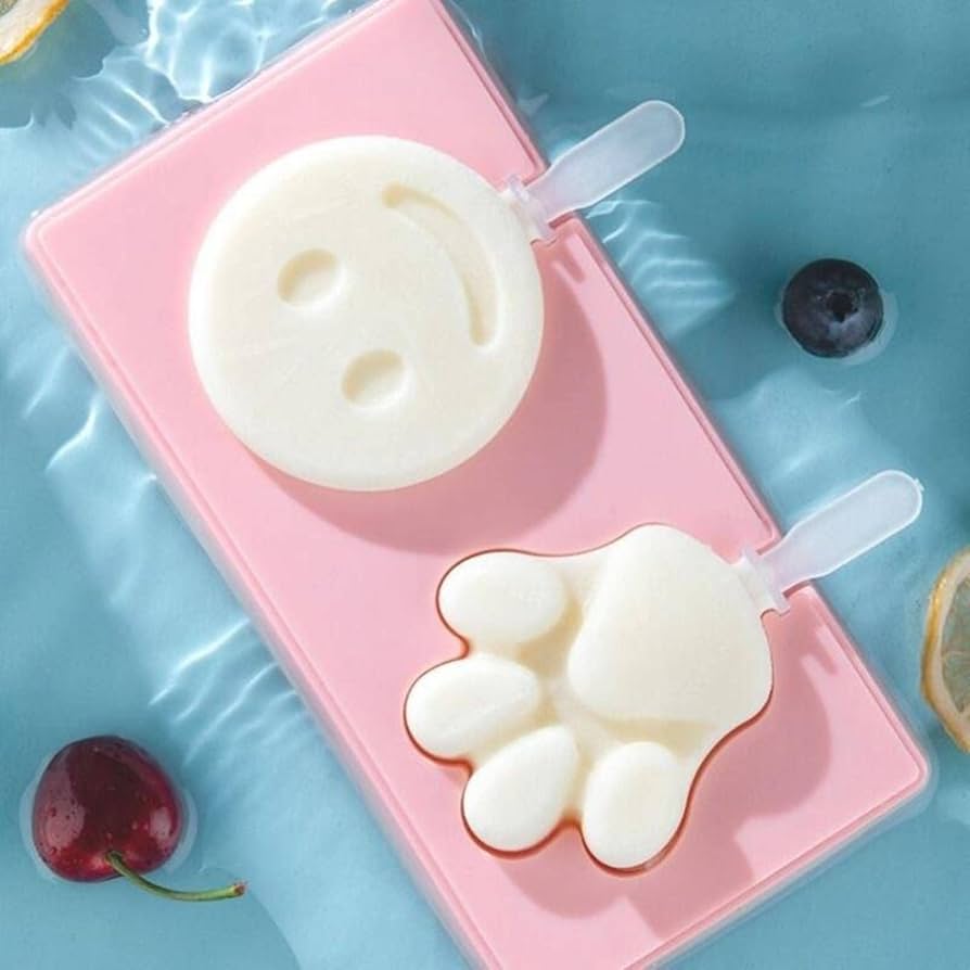 Cute Silicone Popsicle and Ice Cream Mold