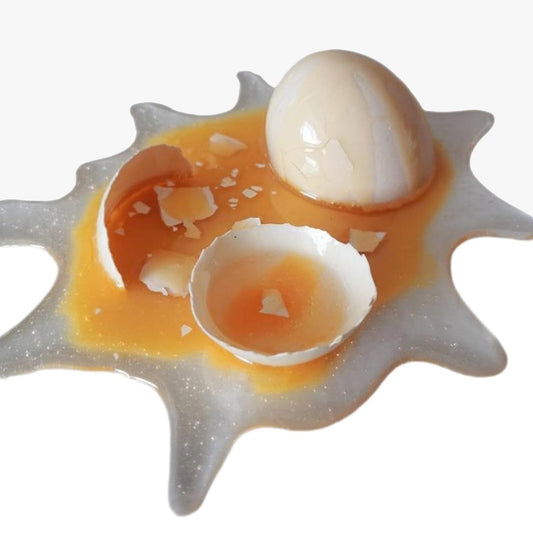 Funny Broken Egg Phone Stand