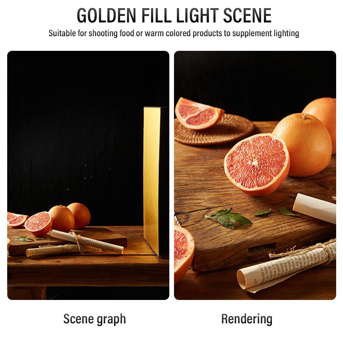 Foldable Photography Reflector – 2-in-1 Round Light Reflector Disc