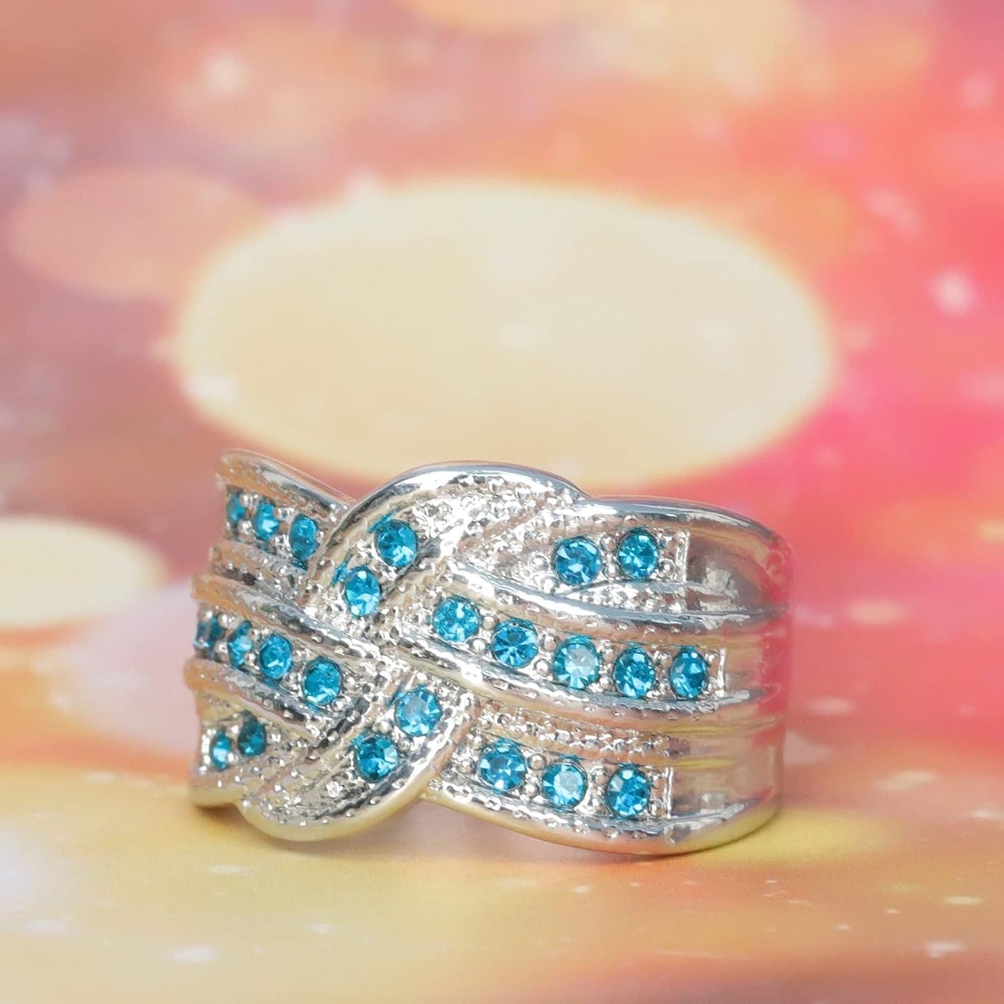 Ladies CZ & Sterling Silver Rings – Adjustable, Stackable & Unique Designs
