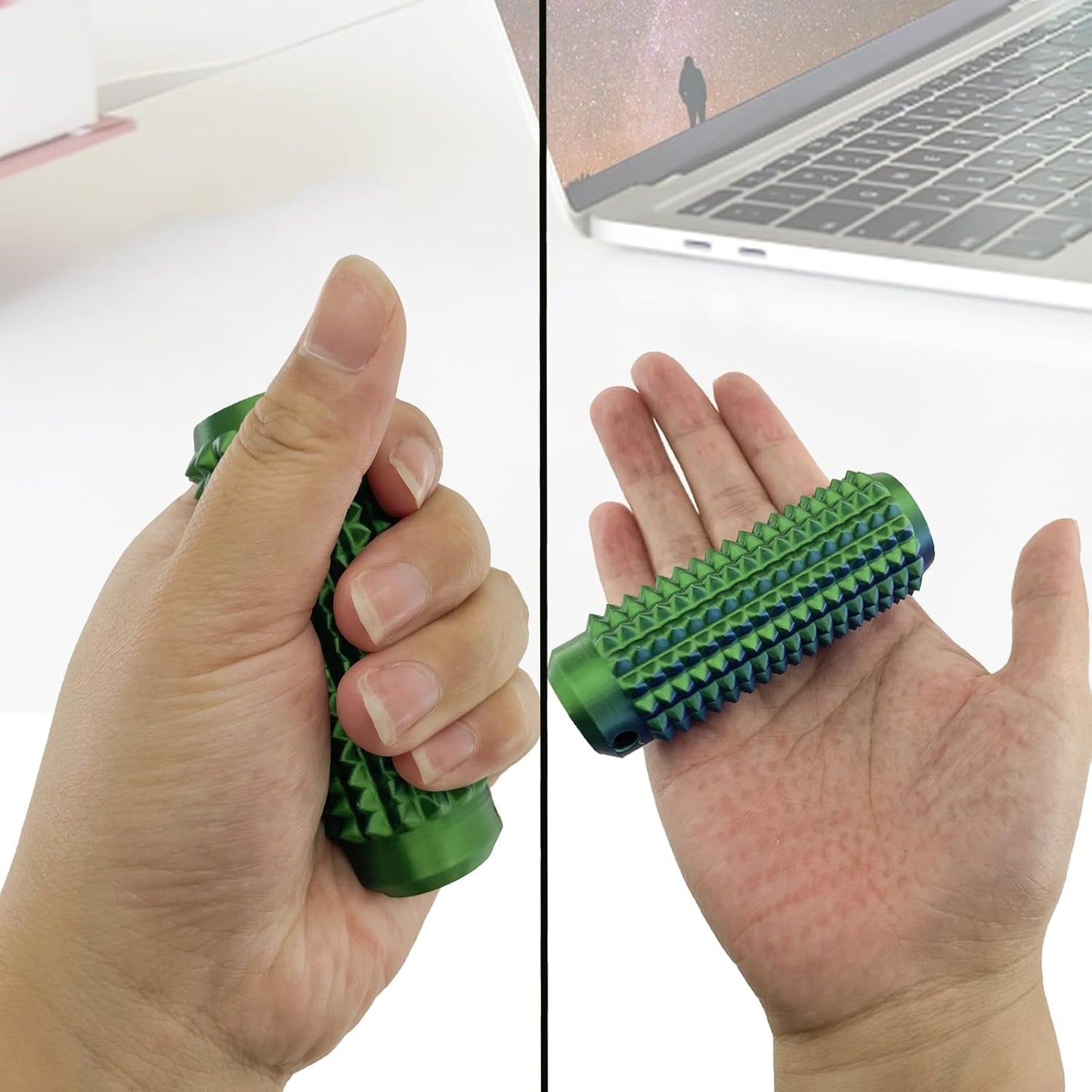 Spiky Mini Grip Fidget Keychain