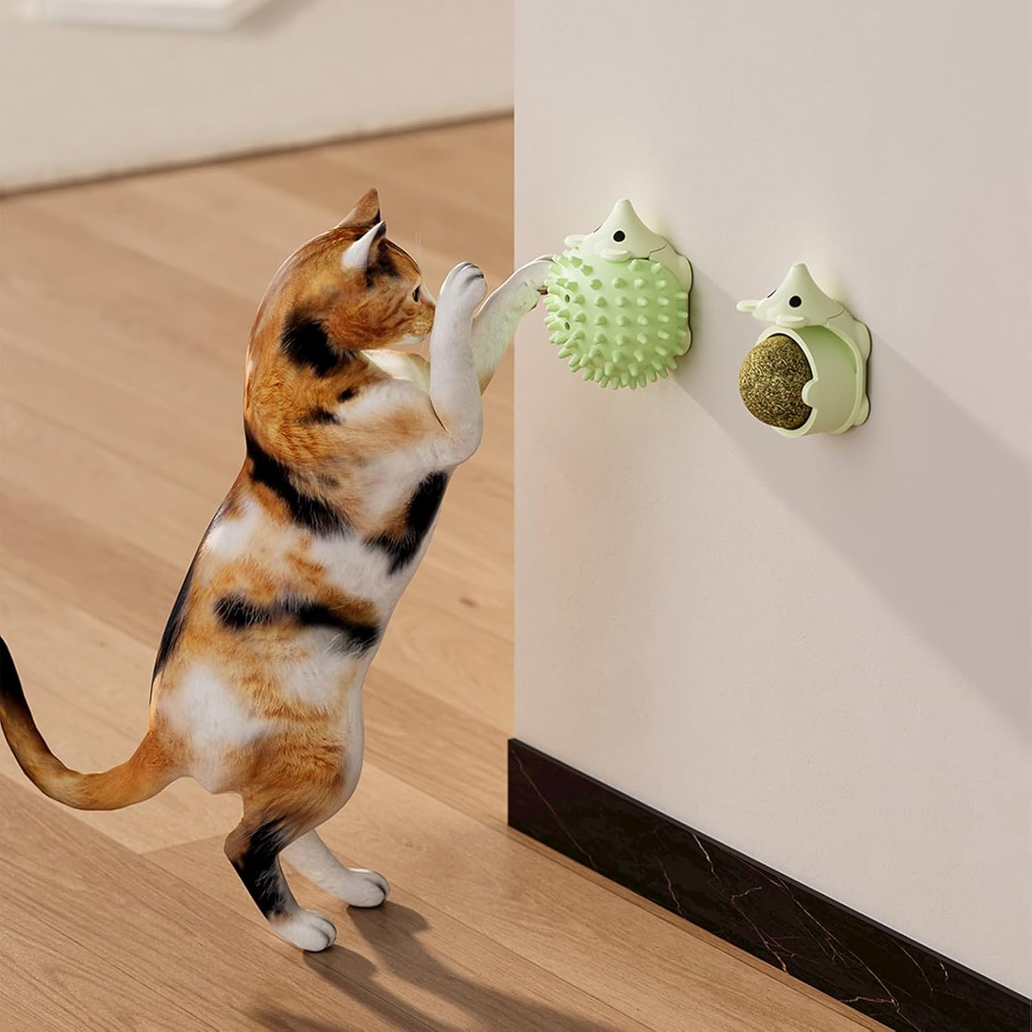 Lickable Hedgehog Catnip Toy