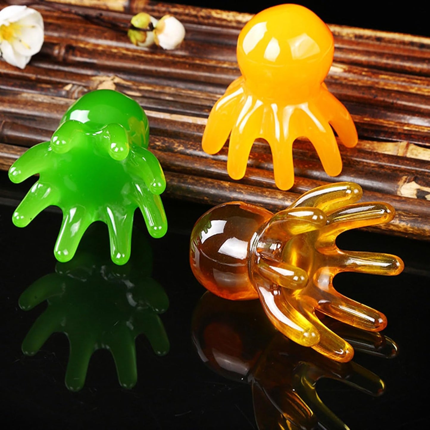 Octopus Scalp Massager – Head Acupoint & Meridian Massage Comb