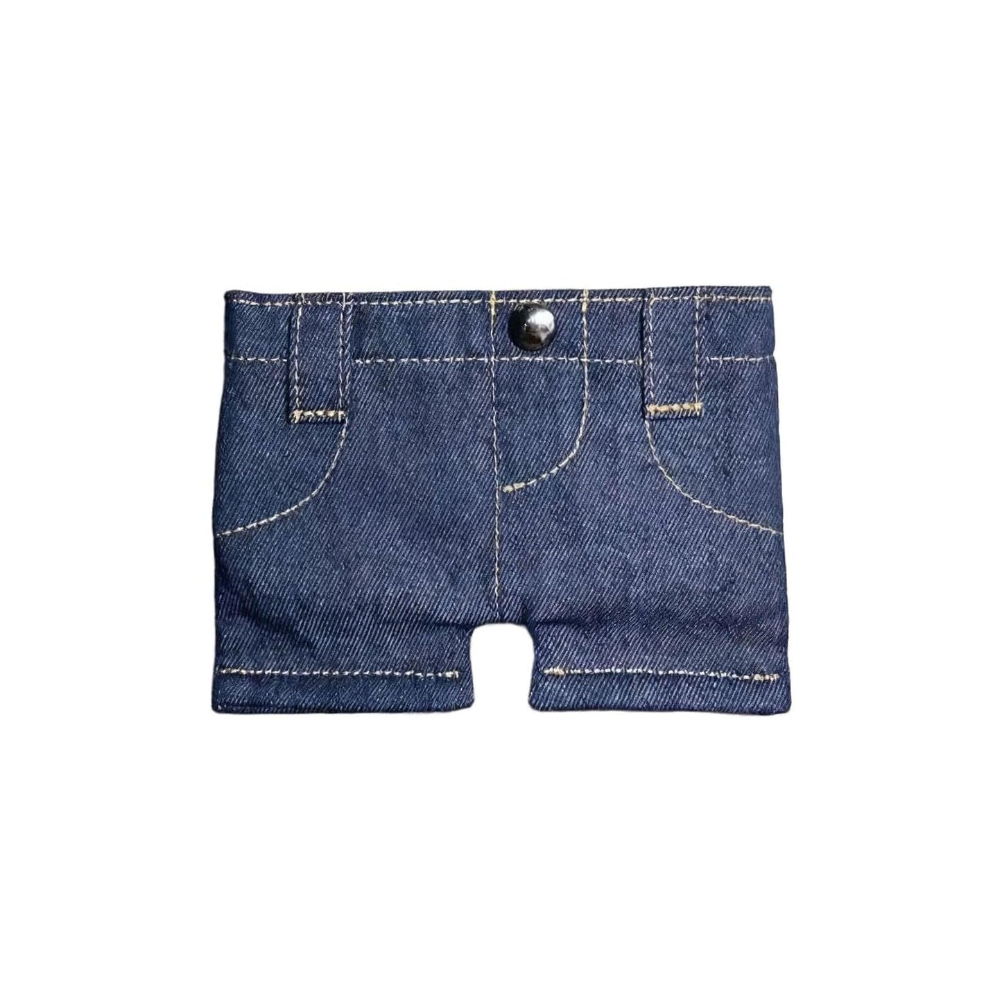 Mini Denim Jeans Wallet – Foldable Jeans-Shaped Coin Purse
