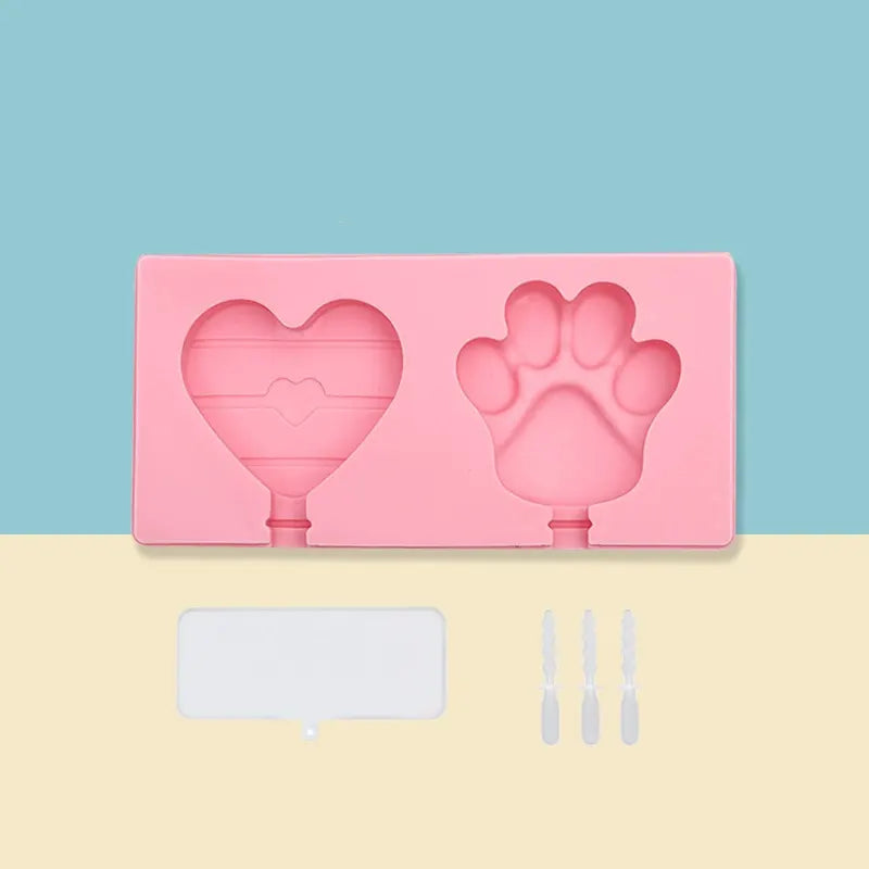 Cute Silicone Popsicle and Ice Cream Mold