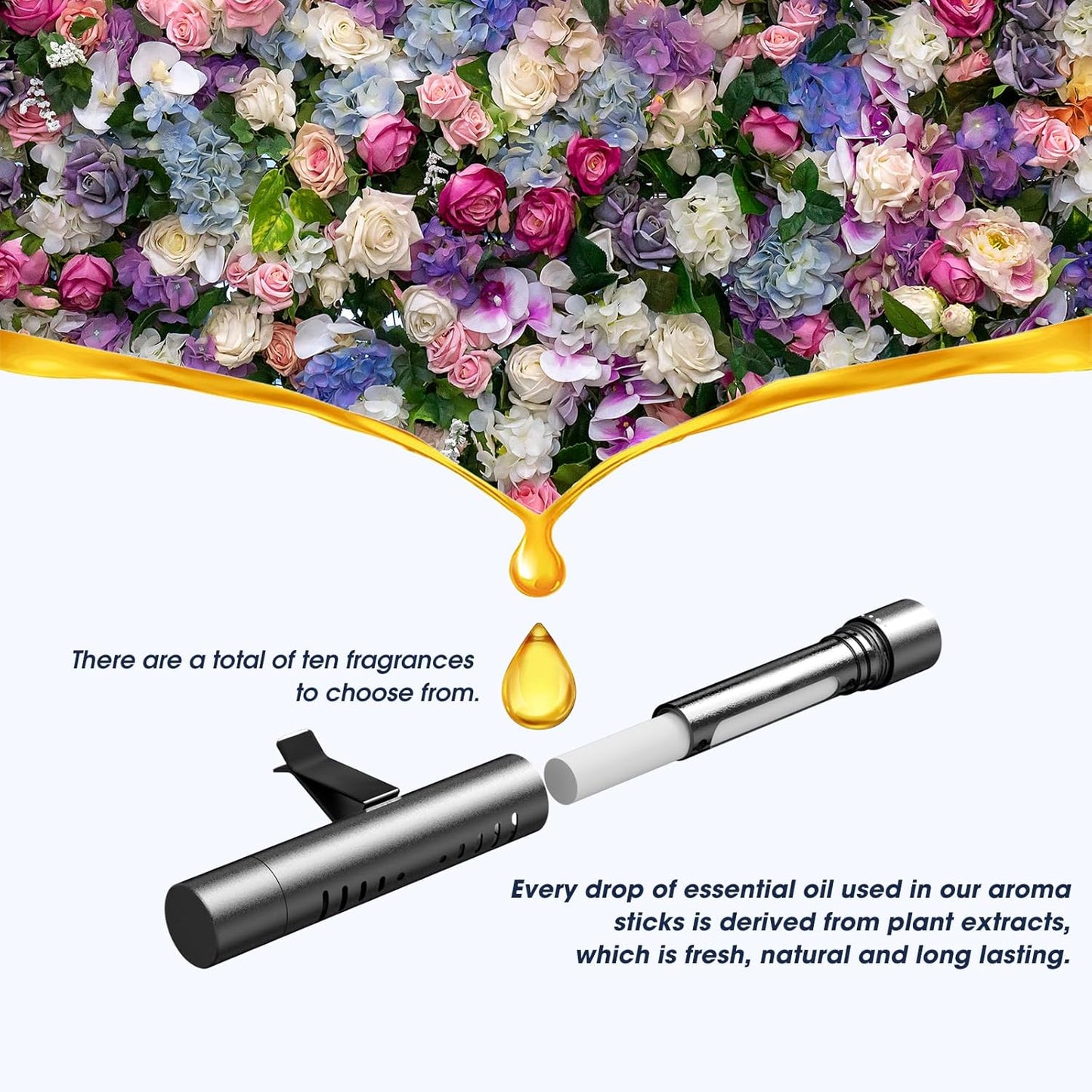 Car Vent Clip Essential Oil Diffuser