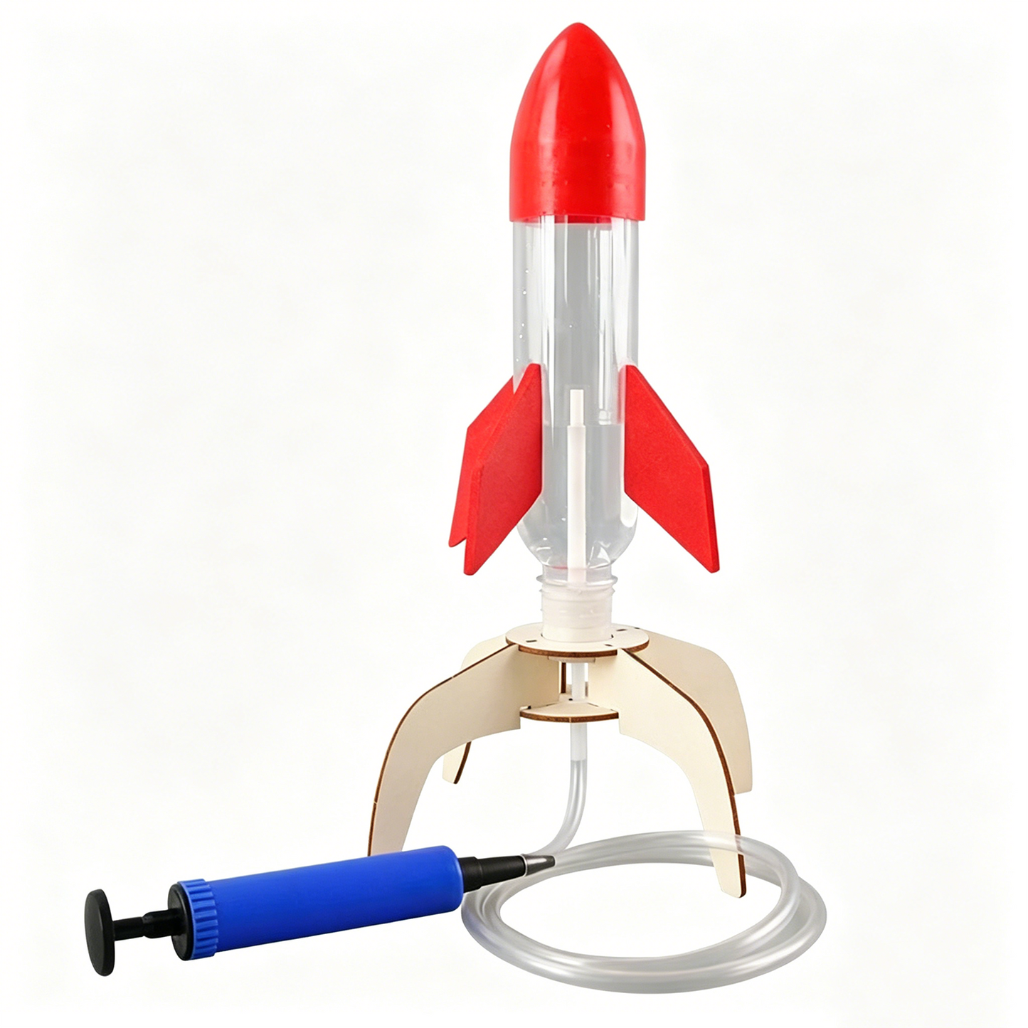 Materials for educational water rocket model toys