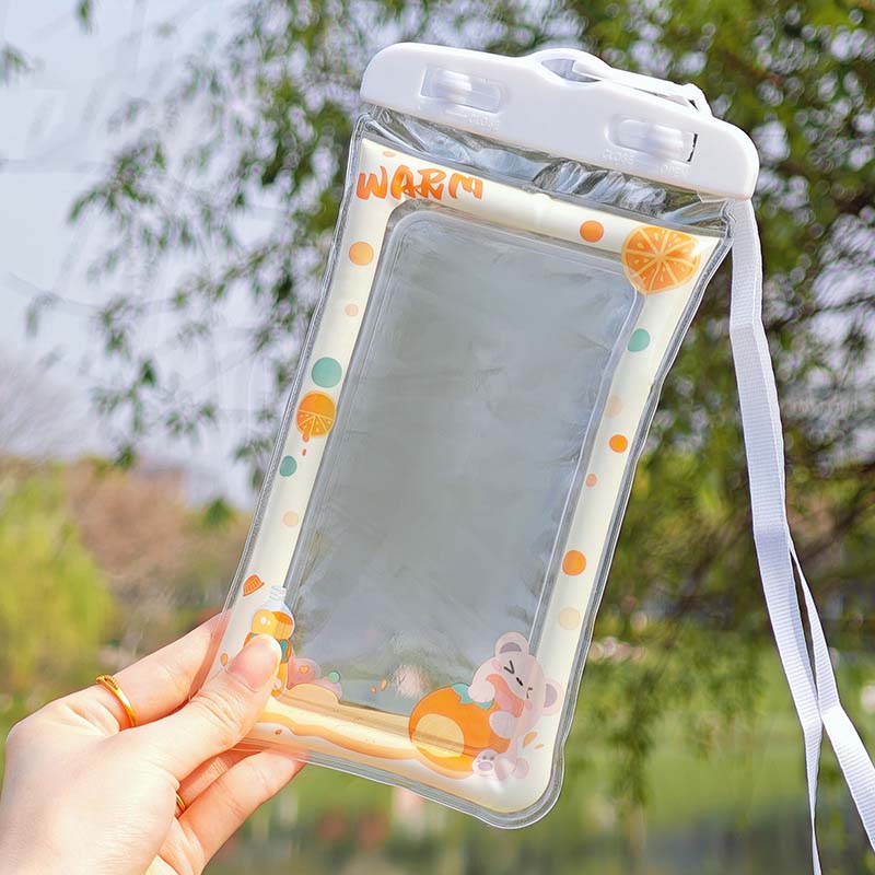 Waterproof phone pouch, touchscreen compatible, suitable for swimming, beach, and other occasions (many styles to choose from)