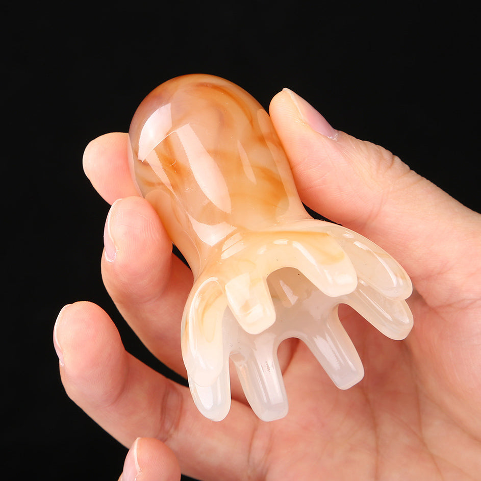 Octopus Scalp Massager – Head Acupoint & Meridian Massage Comb