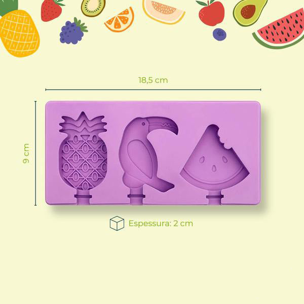 Cute Silicone Popsicle and Ice Cream Mold