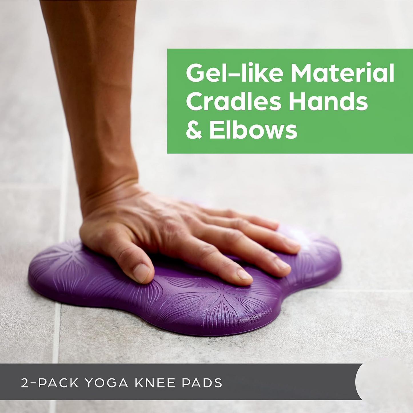Unisex Yoga Knee Pads (Pack of 2)