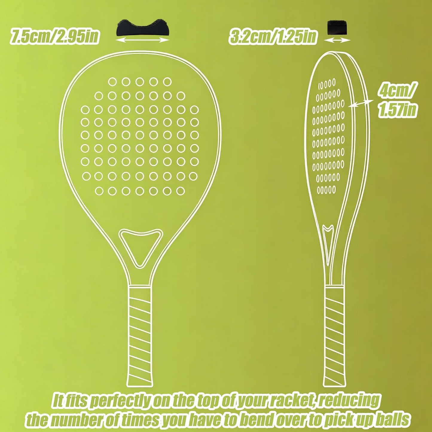 2-Pack Tennis Ball Pick-Up Tool