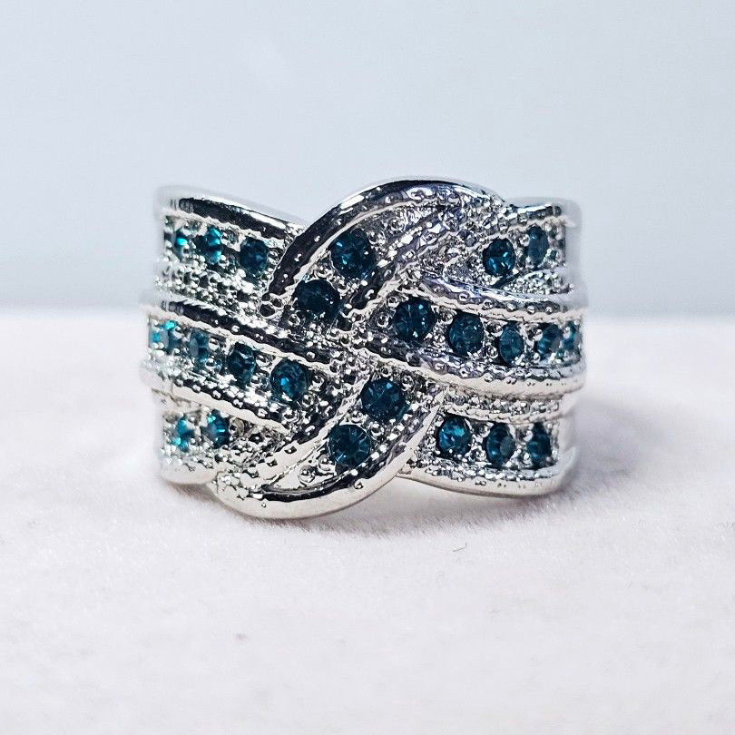 Ladies CZ & Sterling Silver Rings – Adjustable, Stackable & Unique Designs