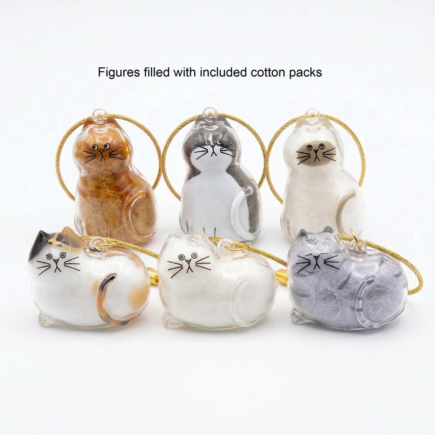 Cat Hair Storage Bottle,Keychain for Collecting Cat and Dog Hair, Cute Pet Memorial Gifts